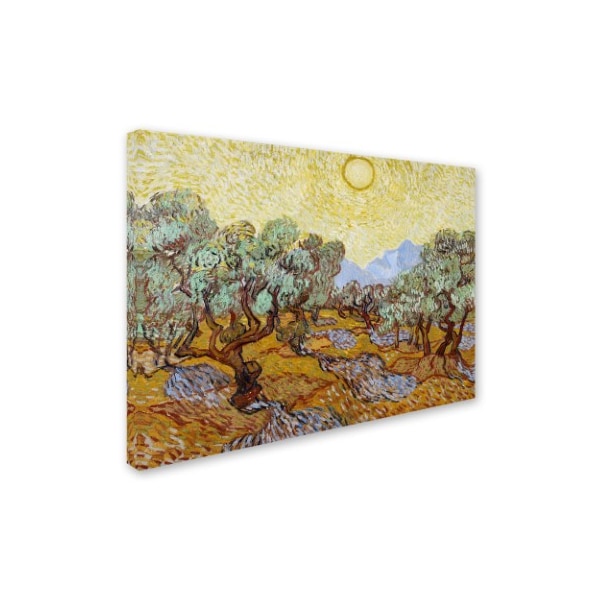 Vincent Van Gogh 'Olive Trees 1889' Canvas Art,18x24